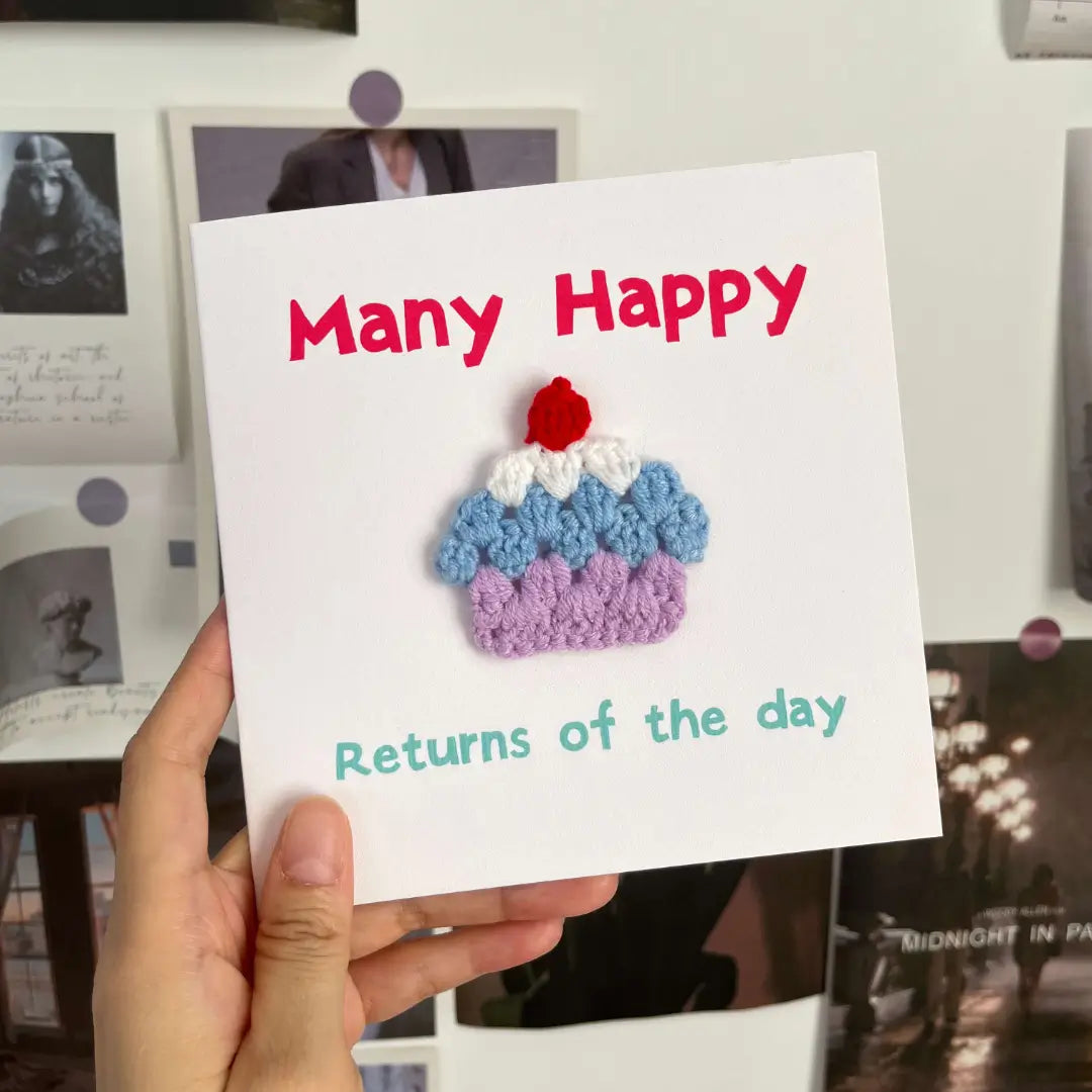 Cupcake birthday card